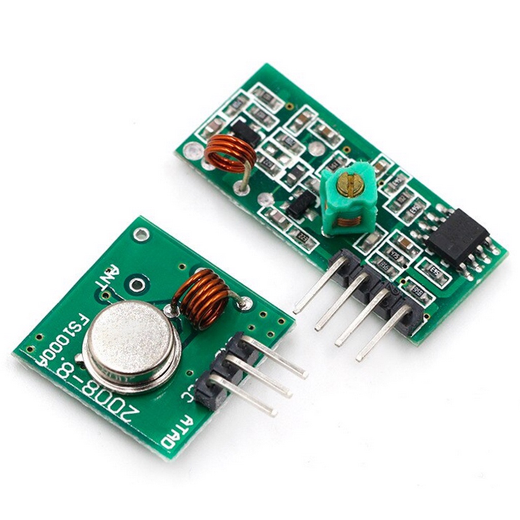 RF 433MHZ - Módulo Transmissor Receptor RF 433MHZ para Arduino Pic Raspberry