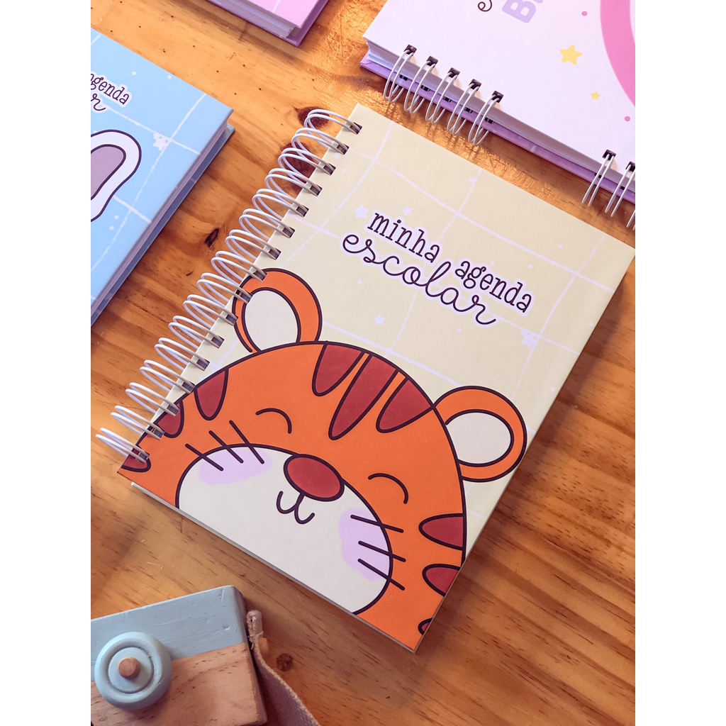 Agenda Escolar Fofurice 2022 | Shopee Brasil