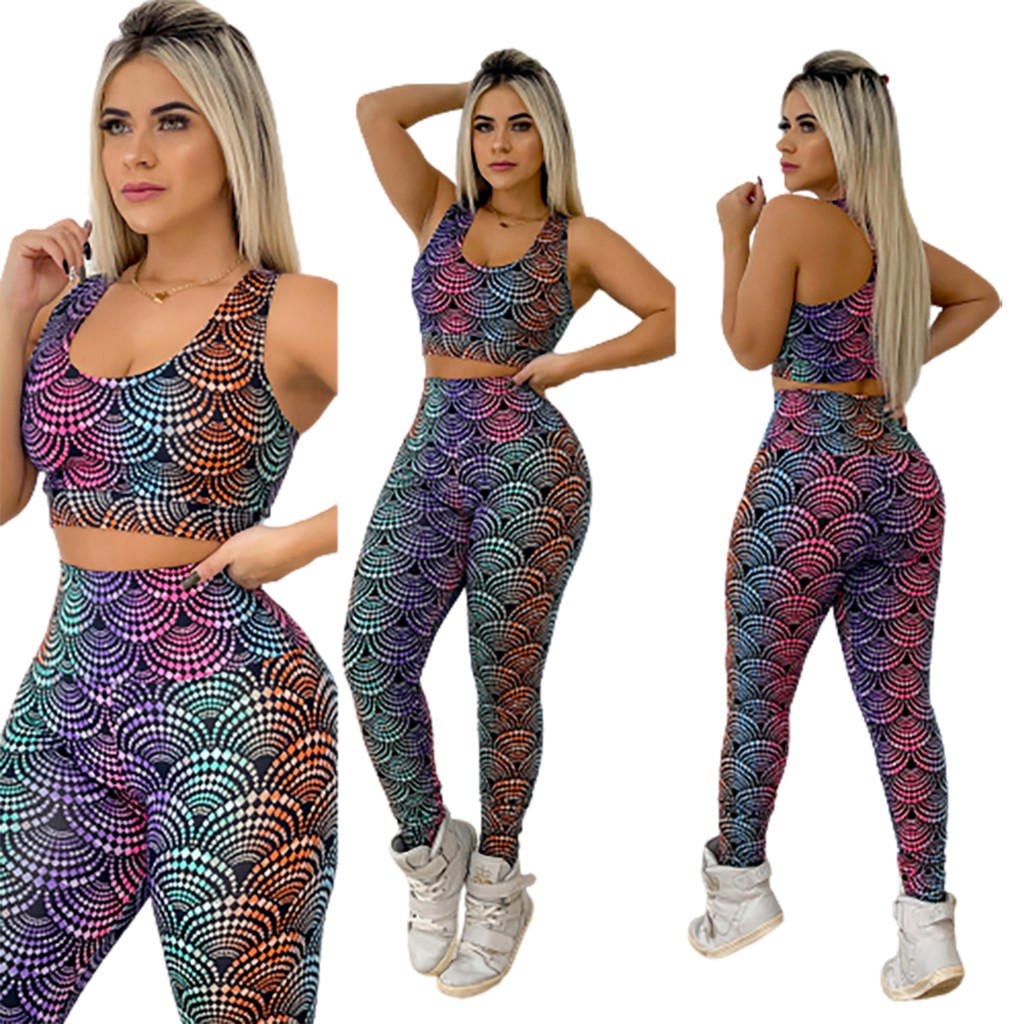 roupa de ginastica feminina em Promoção na Shopee Brasil 2024