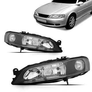 Par Farol Vectra 2000 2001 2002 2003 2004 2005 Foco Duplo Máscara Negra