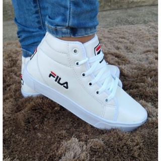 Tenis da shop fila cano alto