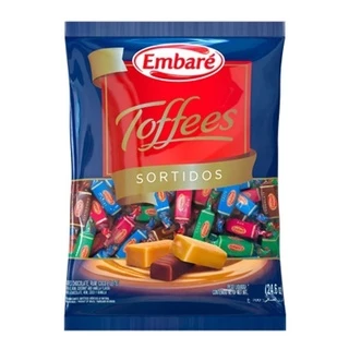 Bala De Caramelo Toffees Sortidos 600g - Embaré