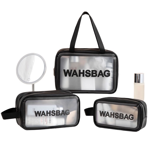 Bolsa Necessaire para Maquiagem Cosméticos Divisória Mala Viagem Grande PROMOÇÃO ENVIO NA COR SORTIDO