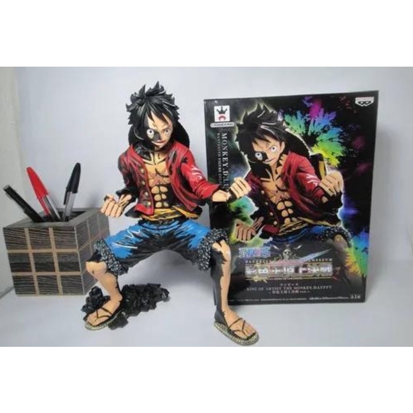 Action Figure - Kit 2 Akuma no mi (Gomu - Bara) - One Piece - Anime Figure  - Mangá - Colecionavel de anime - Otaku - Luffy - Figuras de ação 