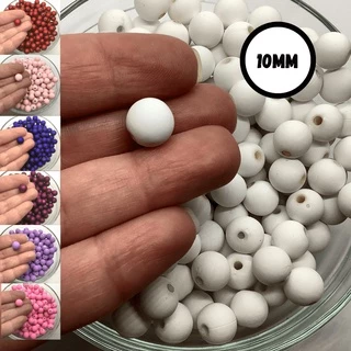 Pérola Emborrachada 10mm Pacote 60 Unidades