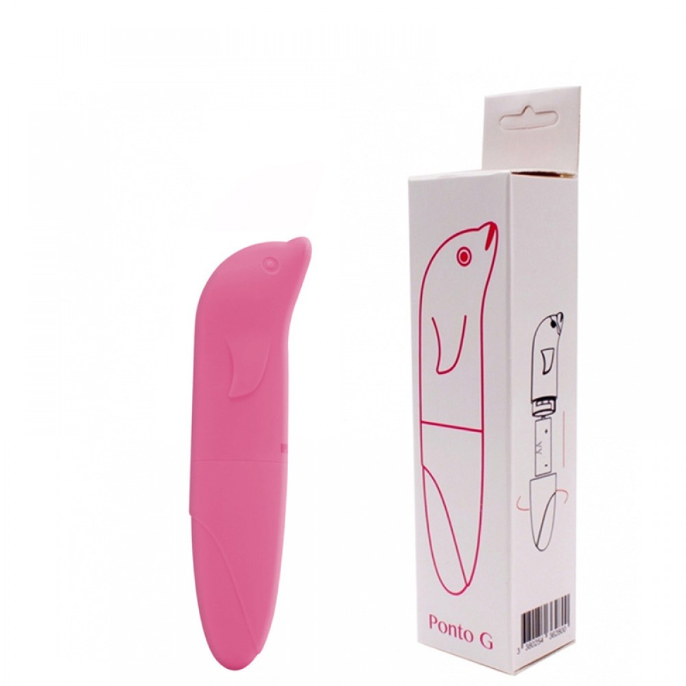 Vibrador Feminino Ponto G Golfinho Aveludado Cor Rosa Claro Shopee Brasil 4392