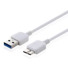 Cabo Hd Externo 3.0 Galaxy Note 3, S5, P600 Branco