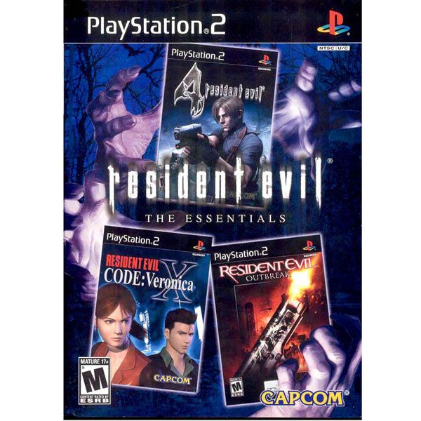 Resident Evil Code: Veronica X Pôster/manual Ps2(patch