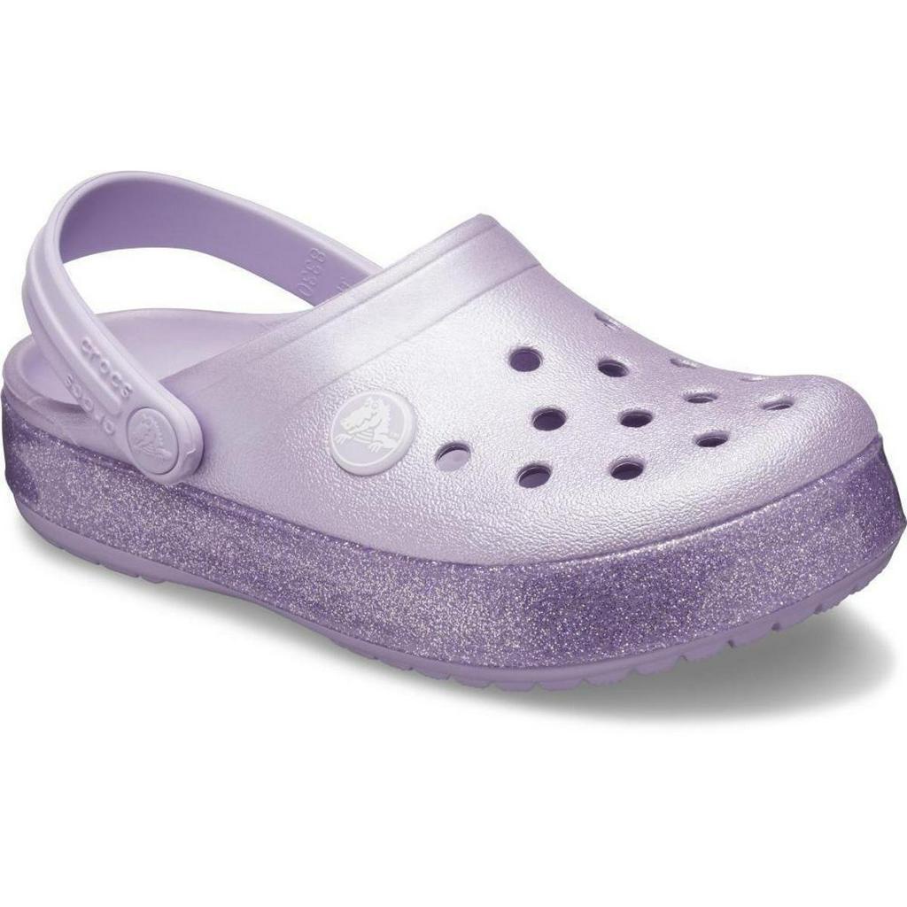 Crocs plataforma online glitter