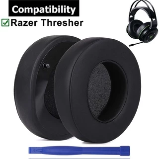 1Pair Gel Refrigeração Substituição Almofadas Orelha Couro Almofada Para O Fone Ouvido Razer Thresher Ultimate Edition