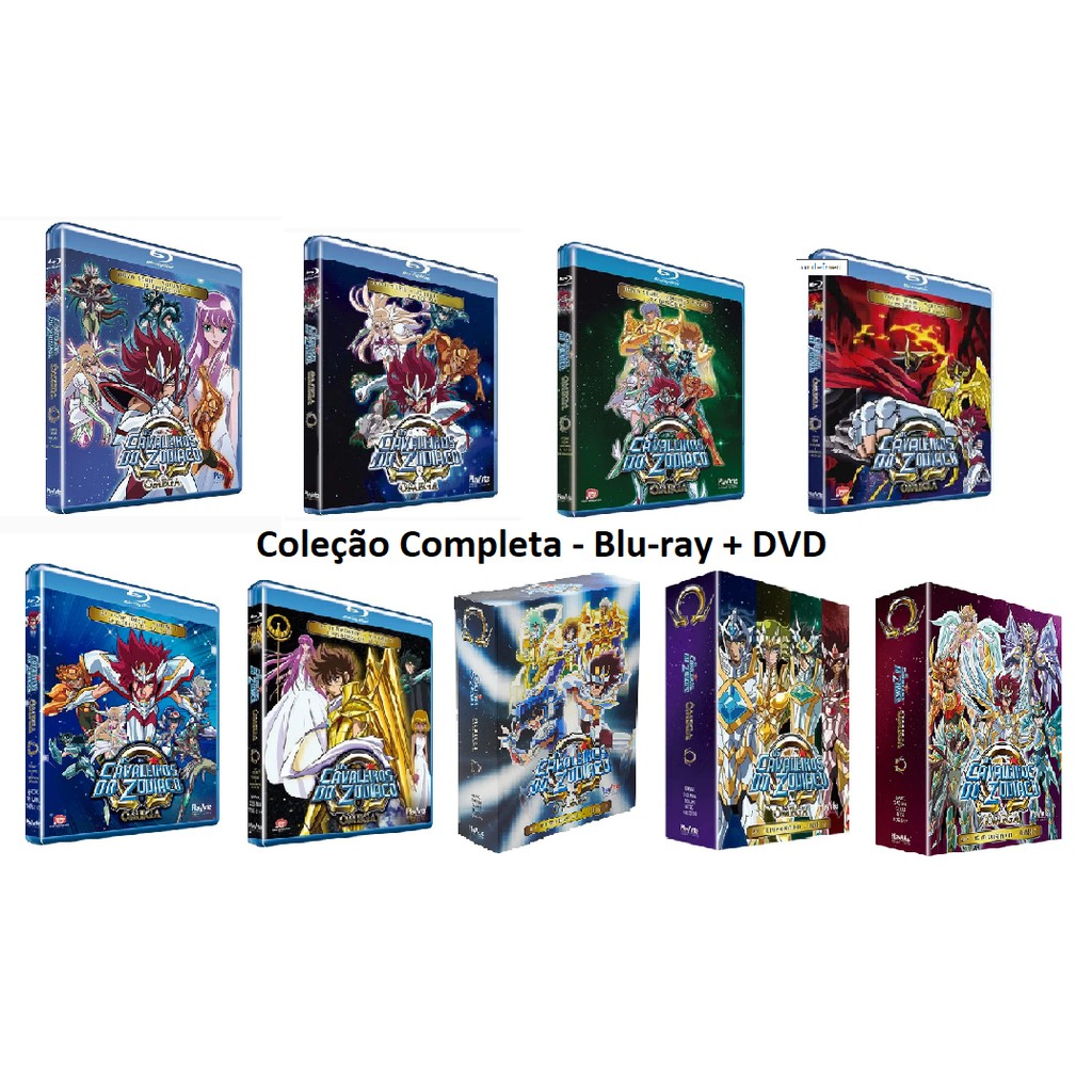 Blu Ray Os Cavaleiros Do Zodiaco Omega: comprar mais barato no Submarino