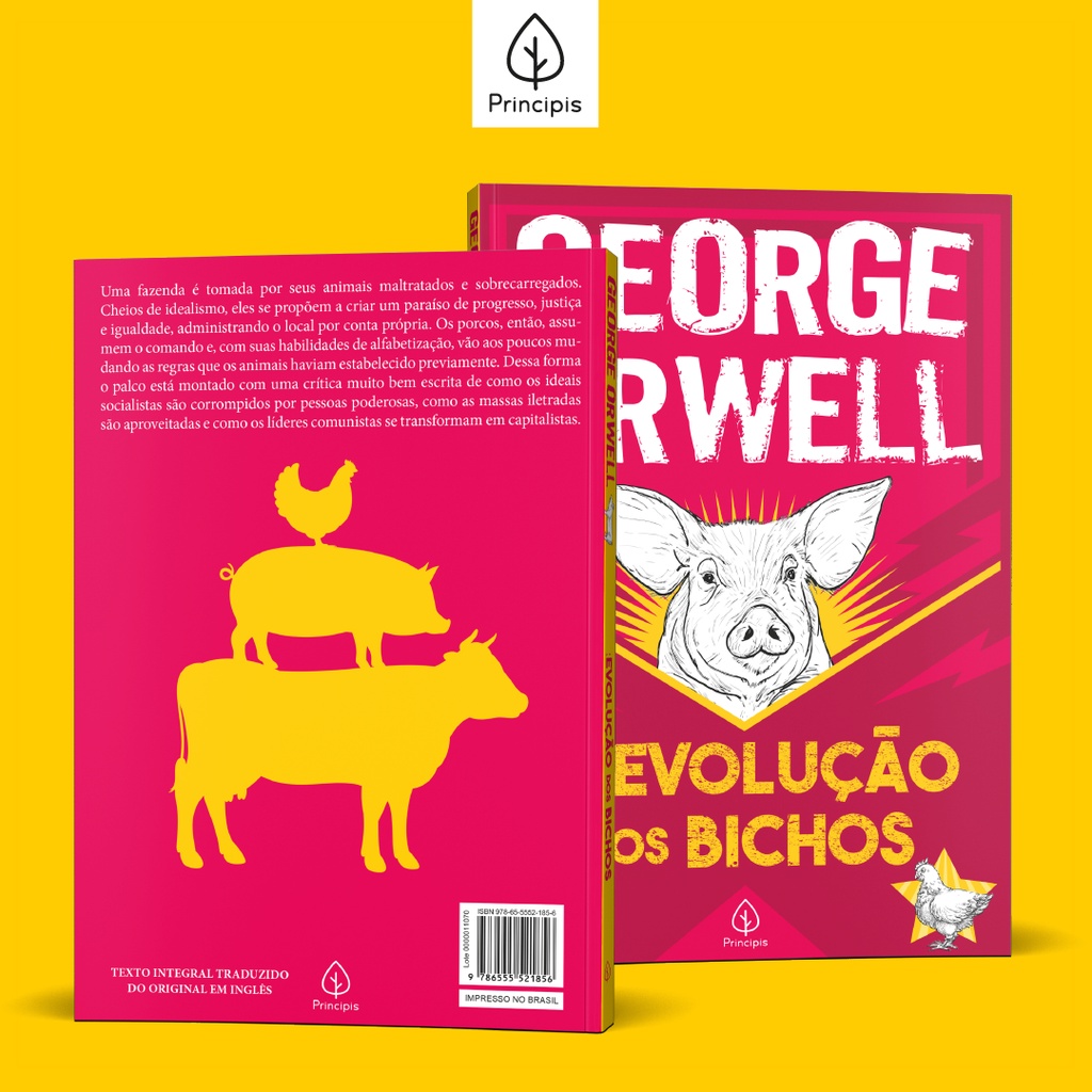 Livro: A revolução dos bichos - George Orwell | Shopee Brasil
