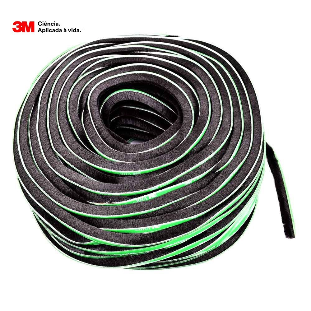 Veda Fresta Escovinha de Vedação Janela Porta - 7x12