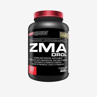 ZMA Drol 120 Cápsulas - Auxilia no Crescimento e Força Muscular - Bodybuilders