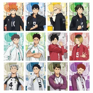 Poster De Papel Revestido Anime Haikyuu Para Decoração De Parede De Quarto / Quarto / Fãs