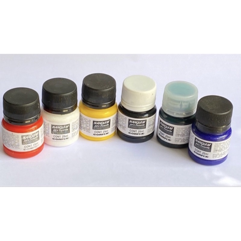 tinta nankin Corfix 6 cores