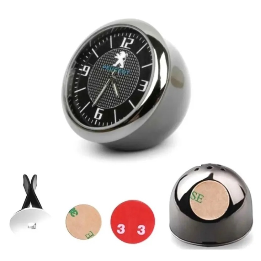 Acessorios Compativel com Relogio Peugeot 206 207 208 308 508 2008 3008 5008 oferta promocao cromado