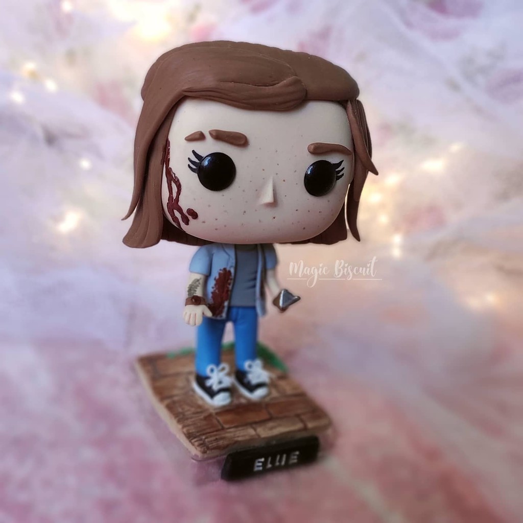 Ellie The Last Of Us Biscuit