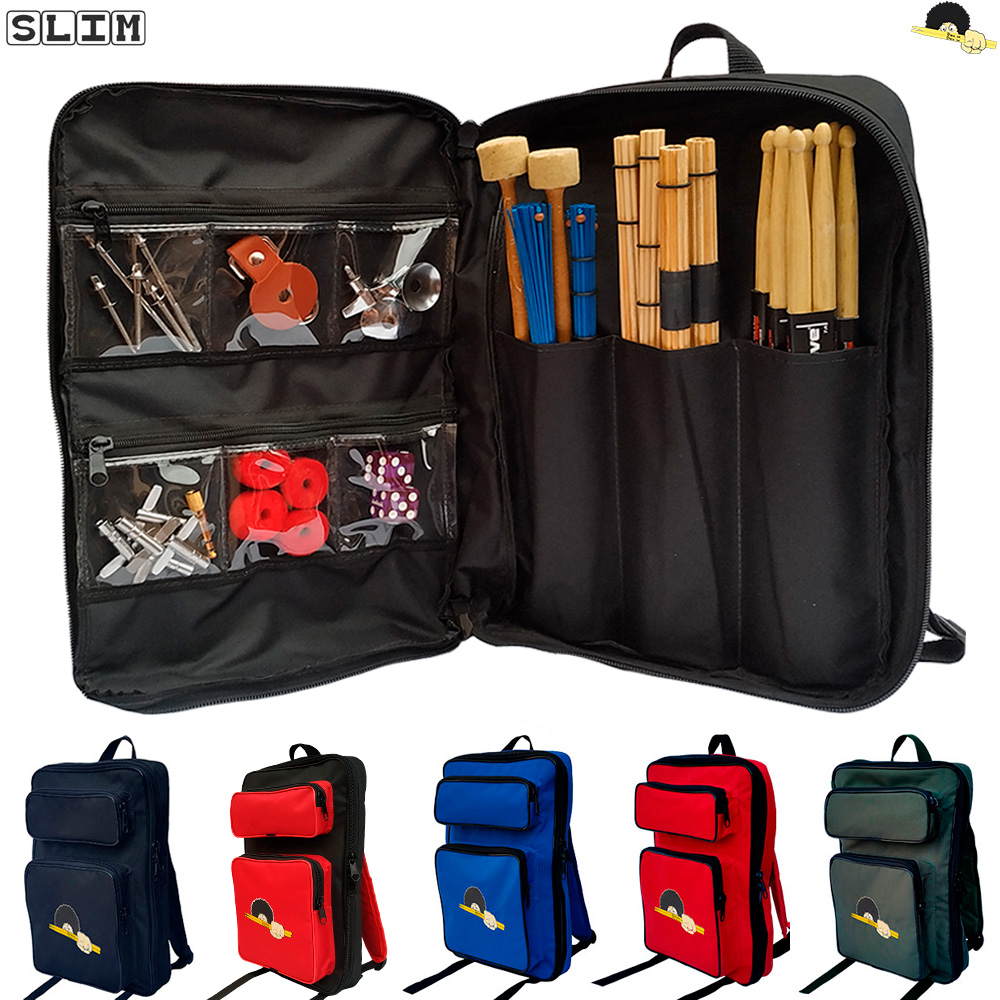 Bag Para Baquetas Tipo Mochila - D’Groove (SLIM) - Silk de alta definição