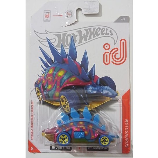 Hot Wheels Motosaurus ID (Detalhe na cartela) | Shopee Brasil