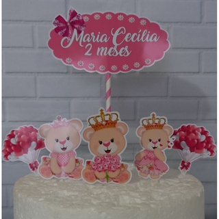 Bolo tema princesa pink - Thaty Sweet Cakes