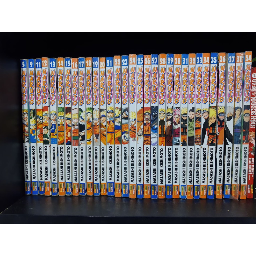 Mangá Naruto Clássico Coleção Completa