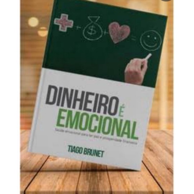Livro Dinheiro e Emocional - Tiago Brunet | Shopee Brasil