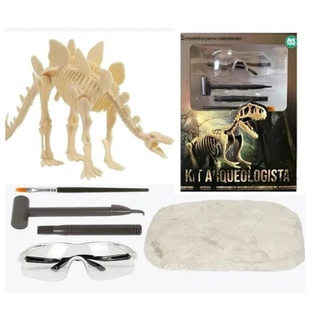 Dinossauro fóssil escavação kits arqueológico escavação brinquedo jurássico  mundo dinossauro esqueleto modelo ciência brinquedos educativos para  meninos - AliExpress