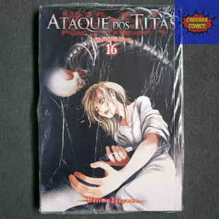 Mangá Ataque dos Titãs - Volume 16 (Novo, Lacrado, Shingeki no Kyojin Panini Mangás)