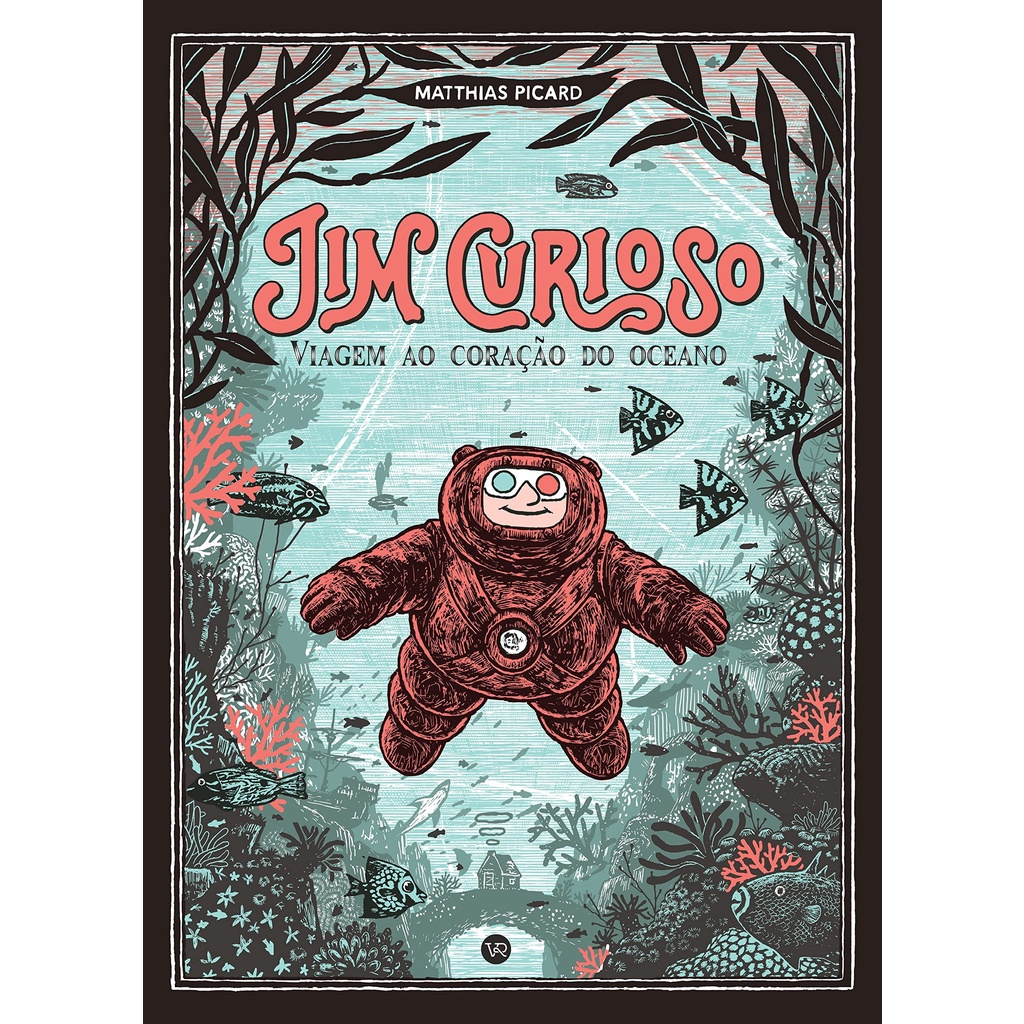 Livro Jim Curioso : Viagem Ao Coração Do Oceano | Shopee Brasil