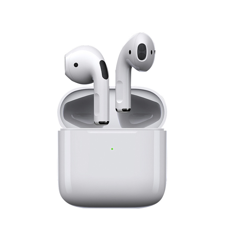 Pro 4 Fones De Ouvido Sem Fio Com Redução Inteligente De Ruído Por Toque Bluetooth Estéreo Mic HiFi Earbudsairpods