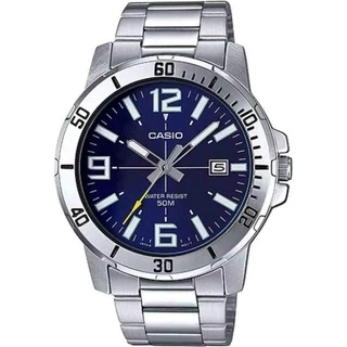 Relógio Casio Masculino Prata Mtp-Vd01D-2Bvudf