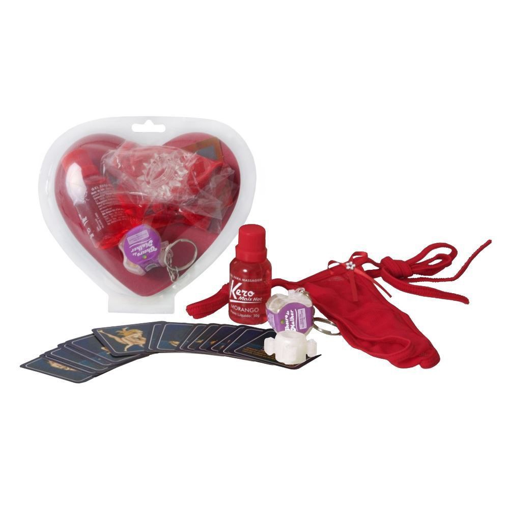 Kit Love Sensual Pau Brasil em 10X Sem Juros - Miess