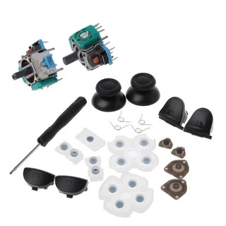 L2 Gatilho Botões Joysticks Analógicos Polegar Varas Borracha Condutora Para Controlador Repair Set