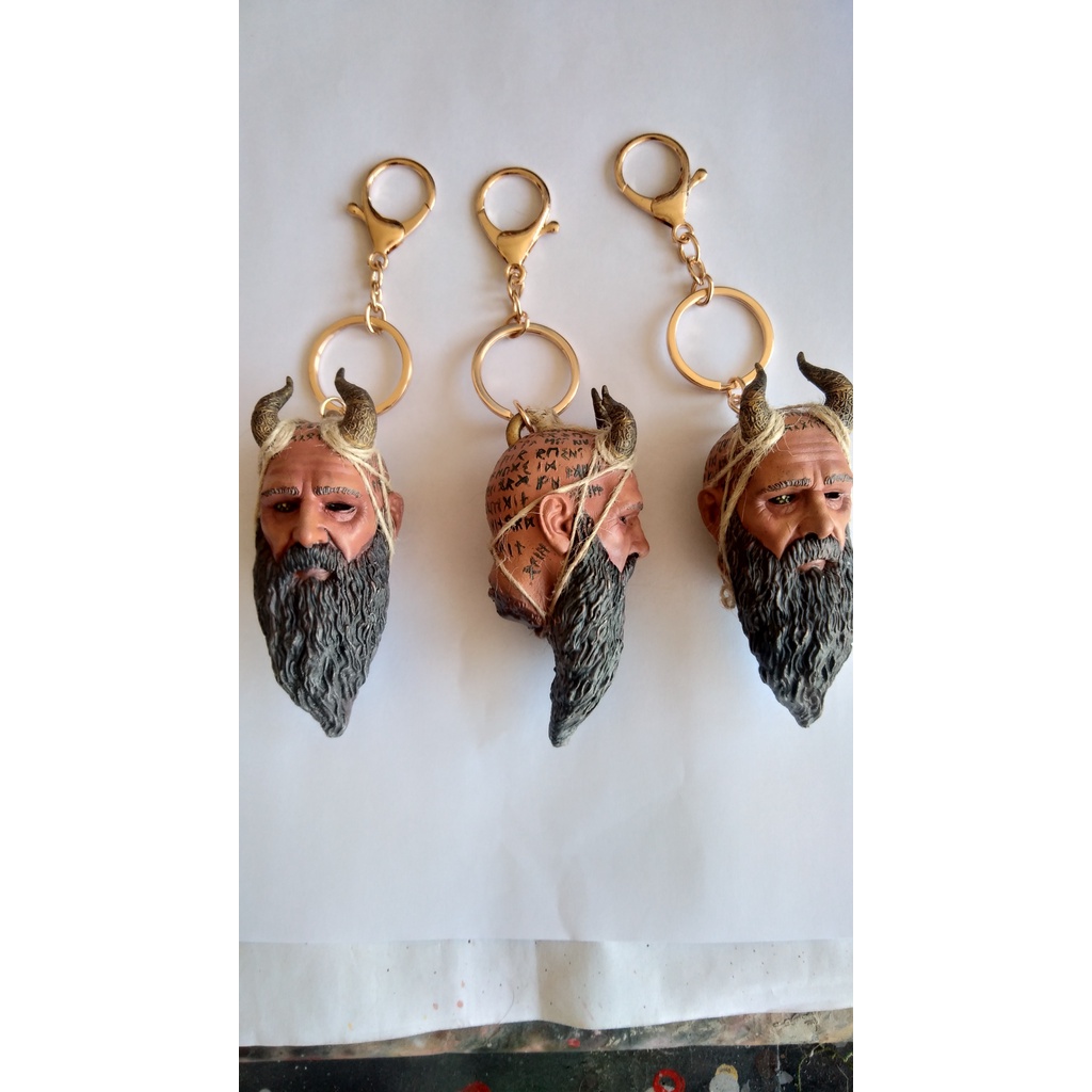 Chaveiro Mímir God Of War Shopee Brasil