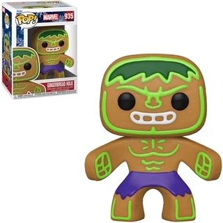 FUNKO POP MARVEL HOLIDAY - GINGERBREAD HULK 935 NOVO ORIGINAL em Oferta na Shopee