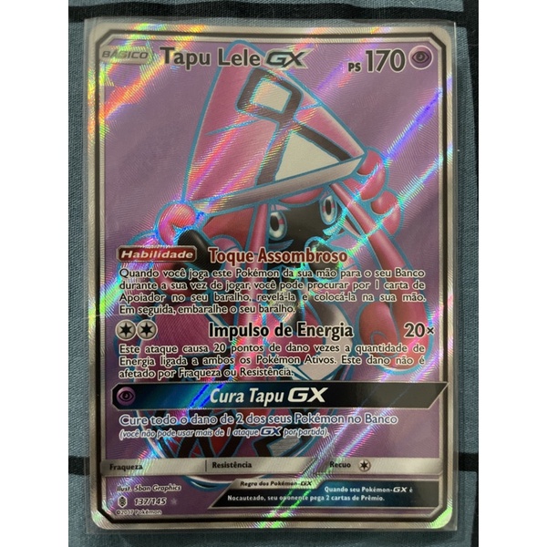 Carta Pokemon Mega Lopunny e Jigglypuff GX Full Art Aliados