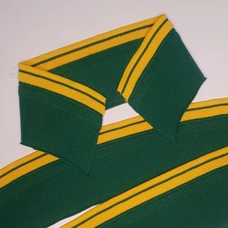 Gola para camisa poliester Gola Polo Ribana Punho Gola em Poliester 40cm