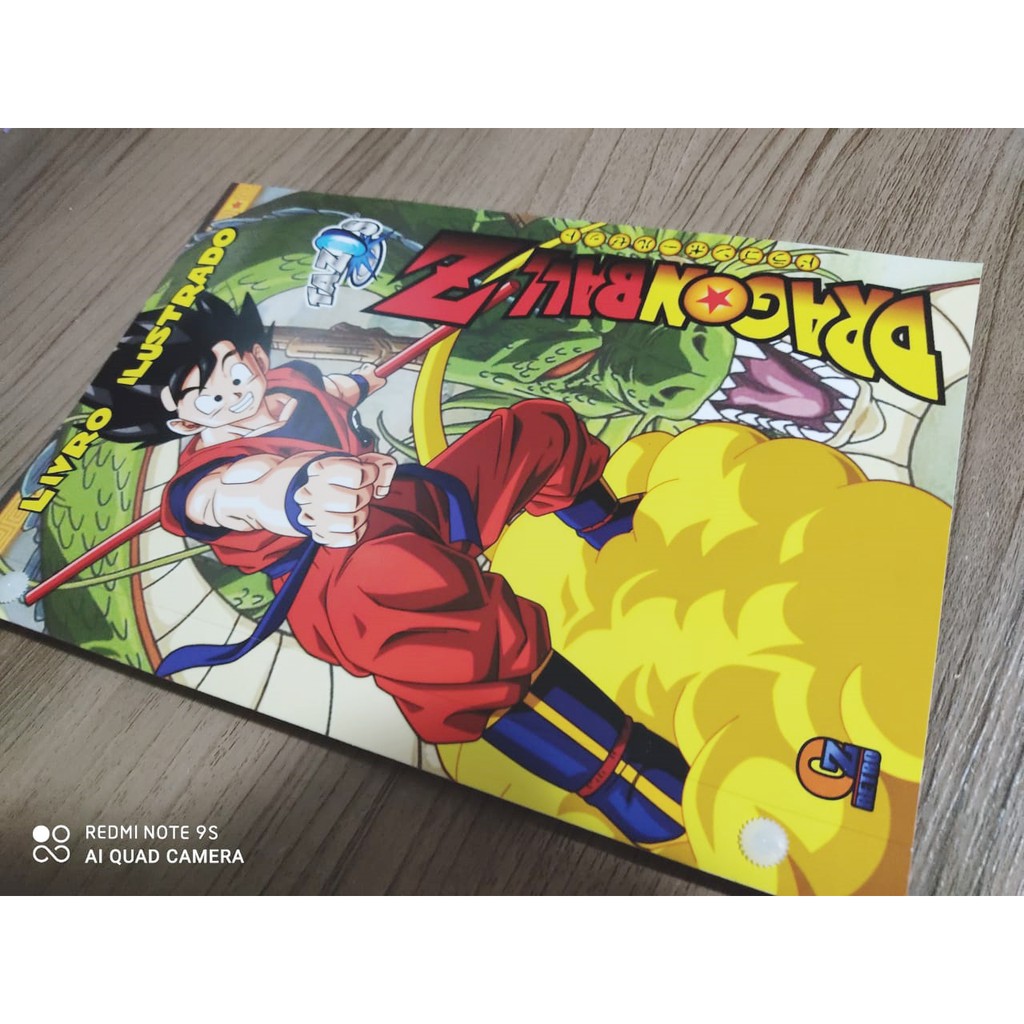 Álbum/Livro Ilustrado Tazos Dragon Ball Z