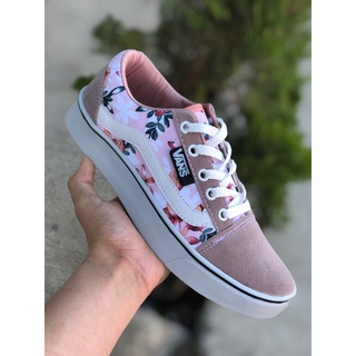 Vans store florido rosa