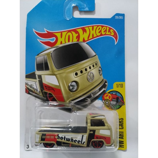 Hot Wheels Volkswagen T2 Pickup – Esclusiva Walmart, Edizione Limitata Scala 1:64, Nuovo In Confezione