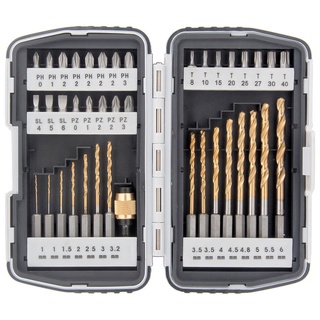 Jogo de Bits, Ponteiros e Brocas Com 40 Pecas 113229 Mtx