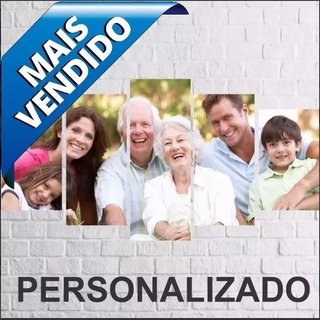 kit quadros decorativo mosaico personalizado 5 peças mdf alta resolução full hd