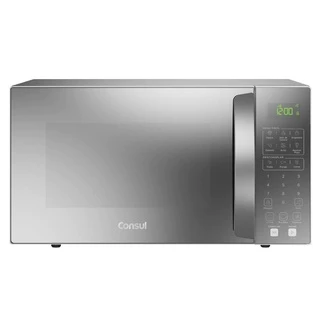 Micro-Ondas Consul 32L Cinza Espelhado 127V com Tira Odor- CMS46AR