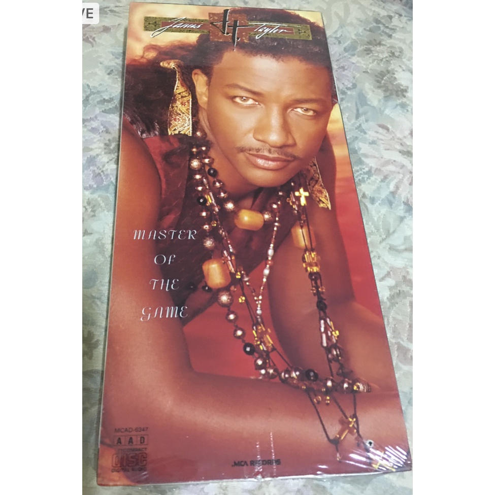 Cd Long box James TT Taylor Master Of The Game Lacrada