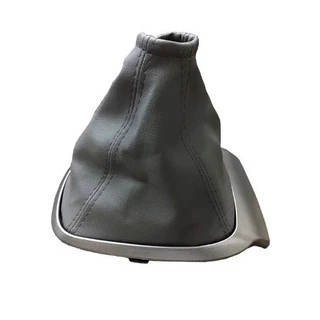 Coifa Cambio Com Base Alavanca Marcha Cobalt 2012 2013 2014 2015 2016 Cinza