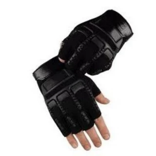 Luva Tática Meio Dedo Moto Bike Antiderrapante Tamanho G