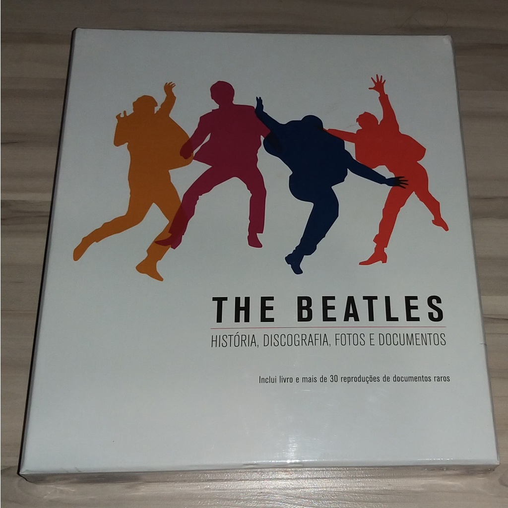 THE BEATLES - HISTÓRIA, DISCOGRAFIA, FOTOS E DOCUMENTOS LIVRO BOX - Lacrado