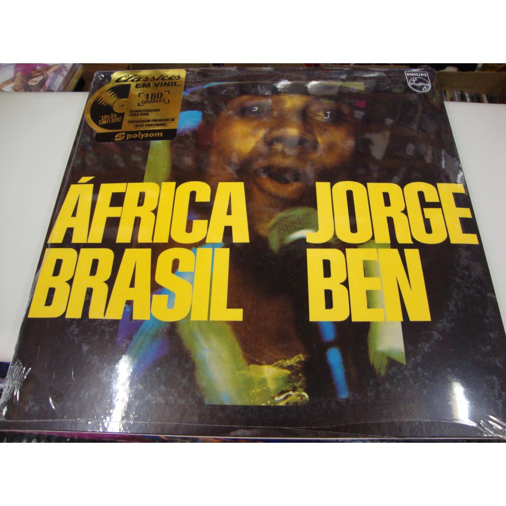 LP – Vinil – Jorge Ben – África Brasil – Lacrado, 180 gramas