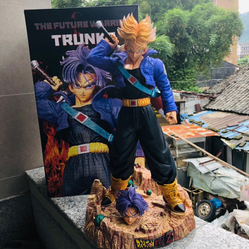 Figure Action Dragon Ball Z Trunks Saiyajin 50cm